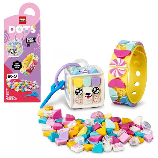 LEGO Dots - Pulsera y adorno para mochila gatito goloso - 41944