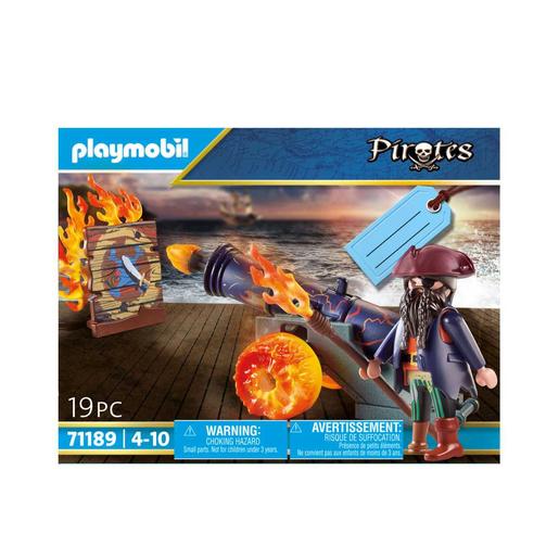 Playmobil - Pirata con cañón Playmobil Pirates ㅤ