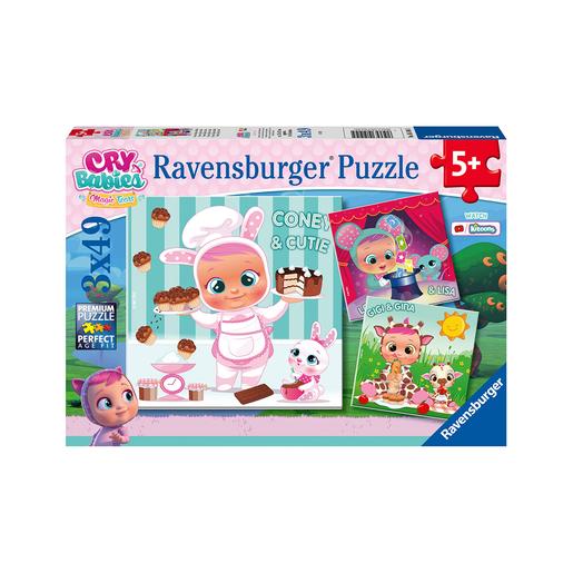 Ravensburger - Puzzle 3 en 1 Bebés Llorones