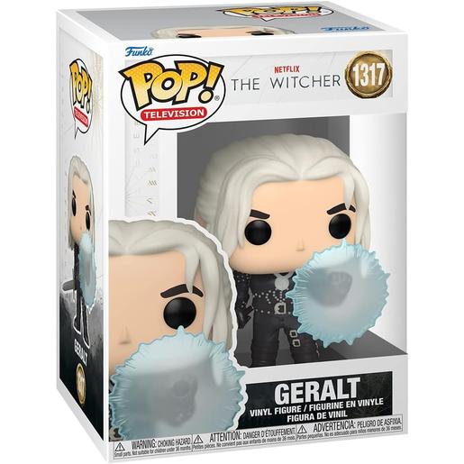 Funko - Figura vinilo coleccionable: El brujo - Geralt, TV Witcher ㅤ