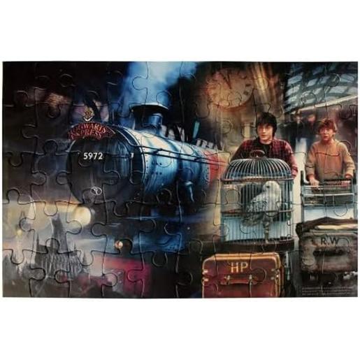 Harry Potter - Rompecabezas Harry Potter - All Aboard de 50 piezas, medidas 300mm x 200mm ㅤ