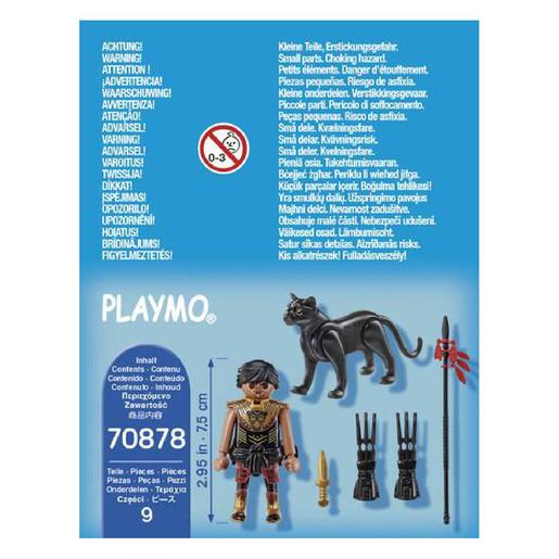 Playmobil - Guerrero con pantera