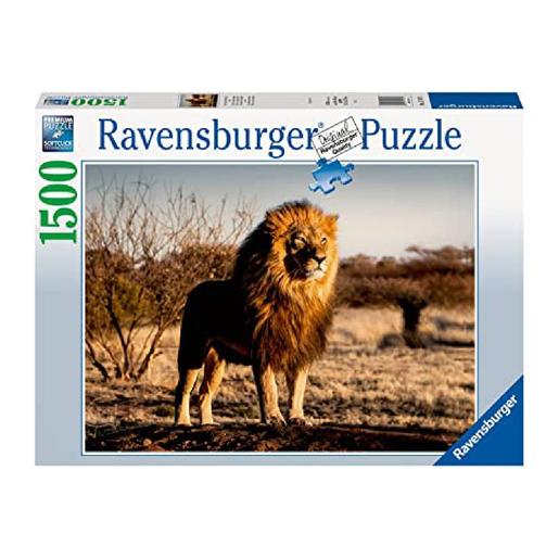 Ravensburger - León, rey de los animales - Puzzle 1500 piezas