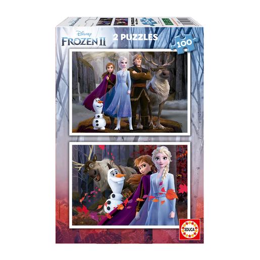 Educa Borrás - Frozen - Pack Puzzles 2x100 piezas Frozen 2