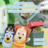 Famosa - Bluey - Camión de juguete educativo sobre reciclaje con figura de perrito y accesorios ㅤ