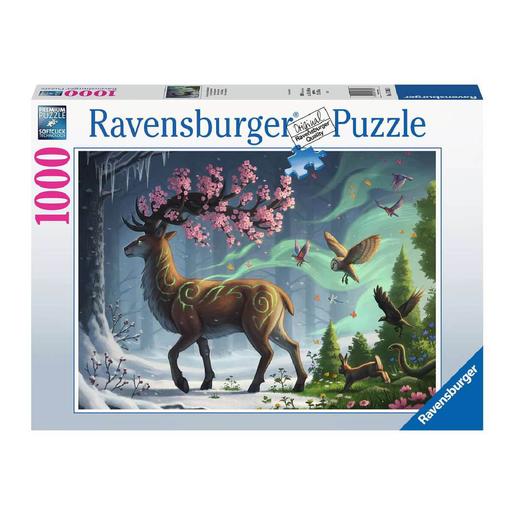 Ravensburger - Ciervo en primavera - Puzzle 1000 piezas