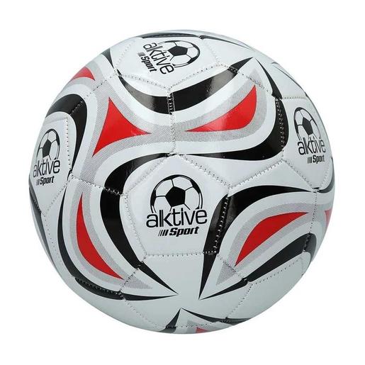 Balón de fútbol cuero sintético 420 gr multicolor ㅤ