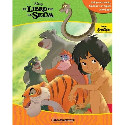 Disney - Libro de la selva: libro-juego con figuras y tapete ㅤ