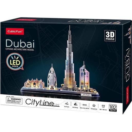 Puzzle 3D City Line Led - Paris