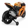 Injusa - Moto eléctrica infantil 12V con sonidos, goma en ruedas y estabilizadores, 6 km/h ㅤ