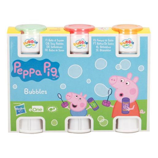 Peppa pig - Pack de 3 pomperos