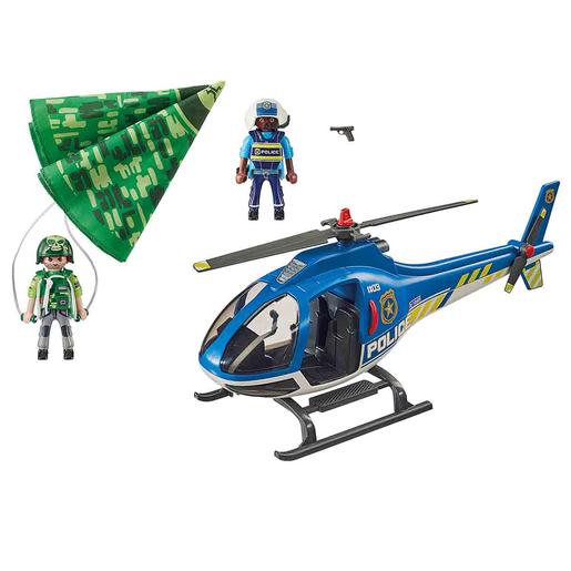 Playmobil - Helicóptero de Policía: Persecución en Paracaídas - 70569