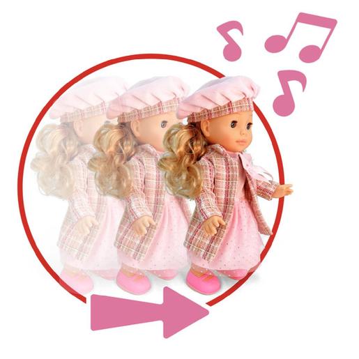 Love Bebé - Molly, muñeca interactiva que canta y camina