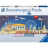 Ravensburger - Puzzle panorâmico Berlim à noite 1000 peças ㅤ