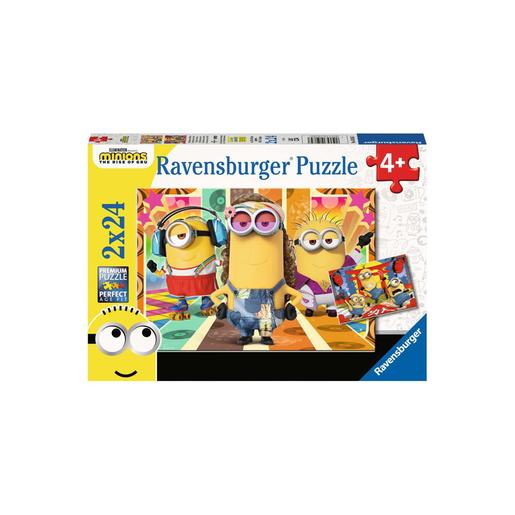 Ravensburger - Minions - Puzzle 2x24 piezas