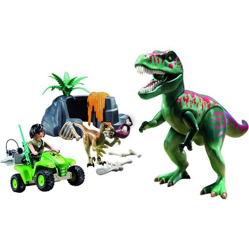 Playmobil - Tiranosaurus Rex con Explorador ㅤ