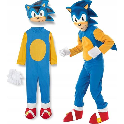 Rubie's - Sonic the Hedgehog - Disfarce Infantil Sonic Clássico Multicolor S ㅤ