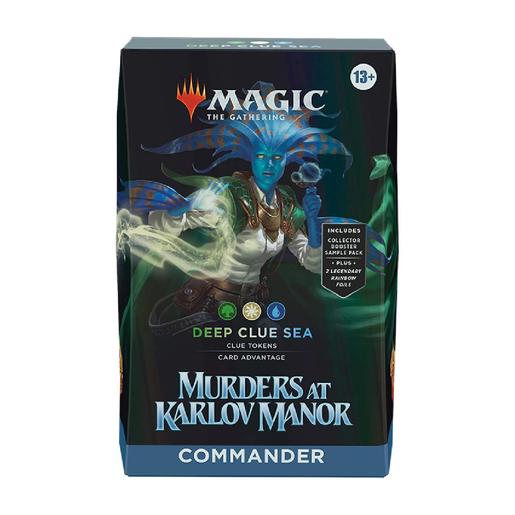 Magic the Gathering - Baraja de cartas Murders at Karlov Manor: Commander (inglés) (varios modelos)
