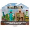 Minecraft - Steve y Golem de Hierro