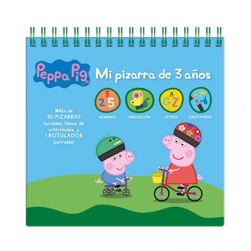 Energía - Peppa Pig - Casa de muñecas de madera con 4 personajes y jardín ㅤ, Peppa Pig