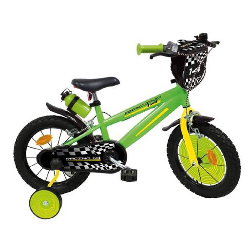 Sun & Sport - Bicicleta 14'' verde