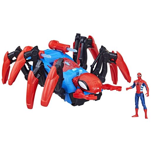 Hasbro - Spider-man - Vehículo aracnolanzador y figura de juguete Spider-Man F78455L0