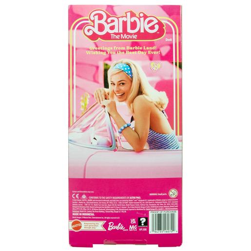 Barbie - Muñeca coleccionable Barbie The Movie con vestido vintage ㅤ