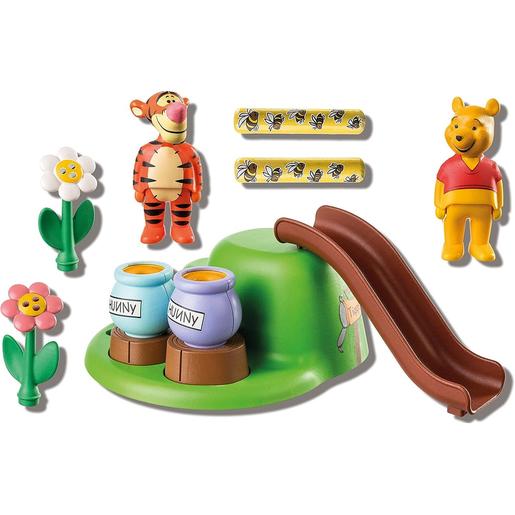 Playmobil - Jardín de Abejas Winnie The Pooh y Tigger ㅤ