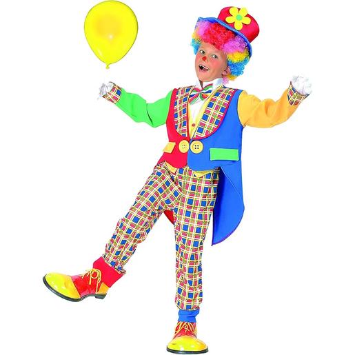Disfraz de Clown Pagliaccio Infantil Multicolor XS ㅤ