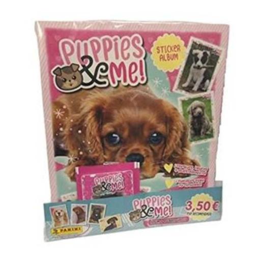 Panini - Álbum iniciación con 4 sobres Puppies & Me