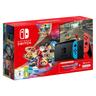 Nintendo Switch - Consola azul-rojo y Mario Kart 8 Deluxe (código descarga)