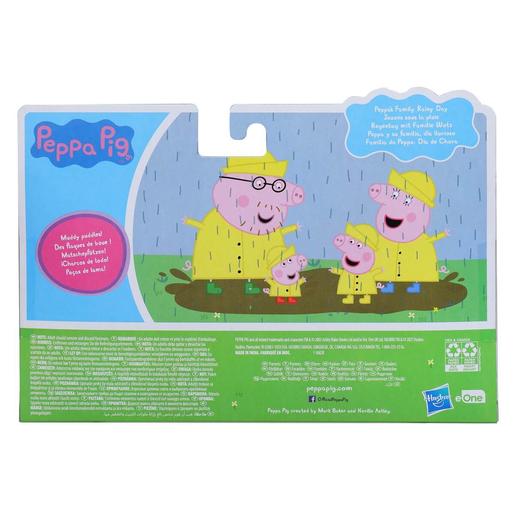 Peppa Pig - Peppa y su familia un día lluvioso