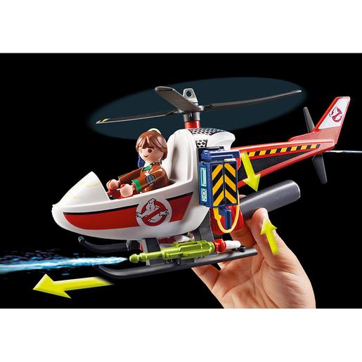 Playmobil - Cazafantasmas Venkman con Helicóptero - 9385