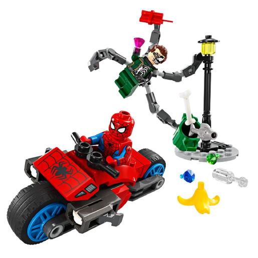 LEGO Marvel - Persecución en Moto: Spider-Man vs. Doc Ock - 76275