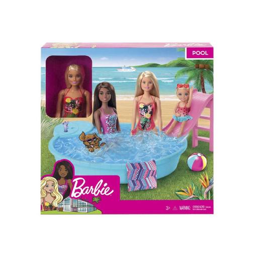 Barbie - Piscina con tobogán