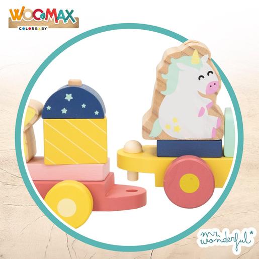 Woomax - Tren fantasía de madera - Mr Wonderful