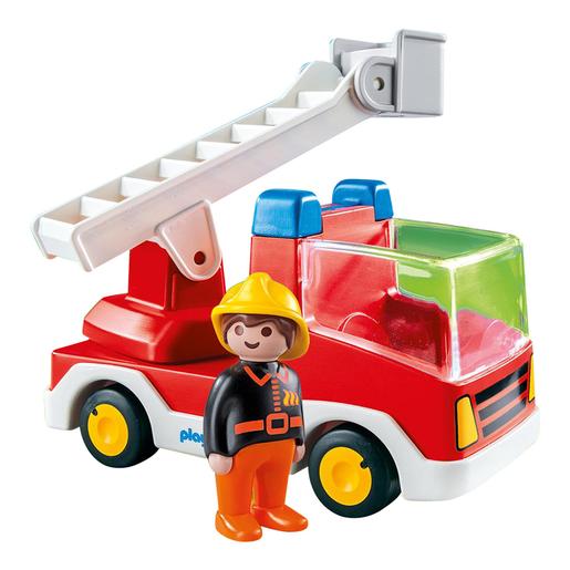 Playmobil 1.2.3 - Camión de Bombero - 6967