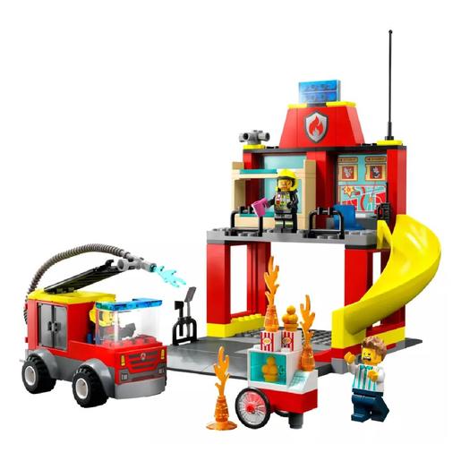 LEGO City - Parque y camión de Bomberos - 60375