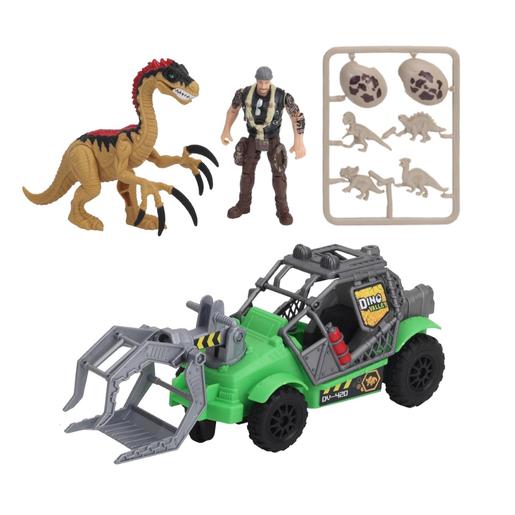 Dino Valley - Playset con vehículo