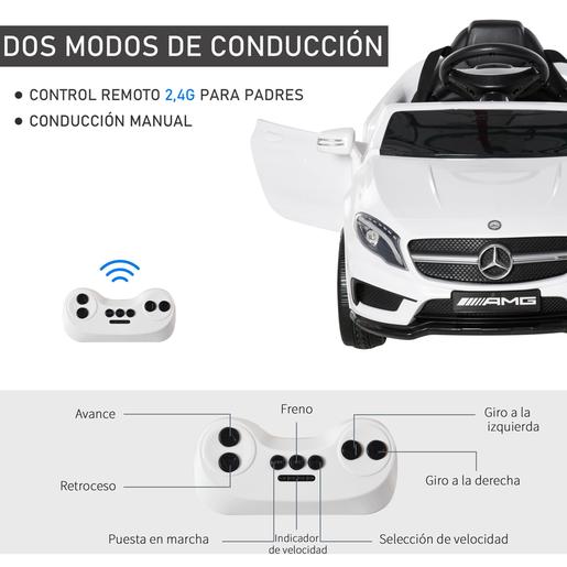 Homcom - Mercedes GLA Batería con mando a distancia