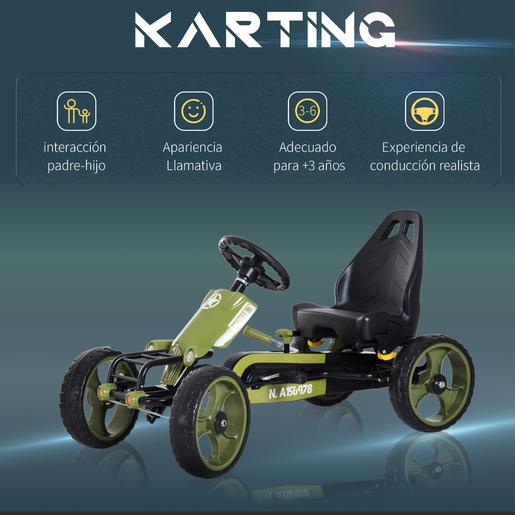 Homcom - Go-Kart a pedales para niños