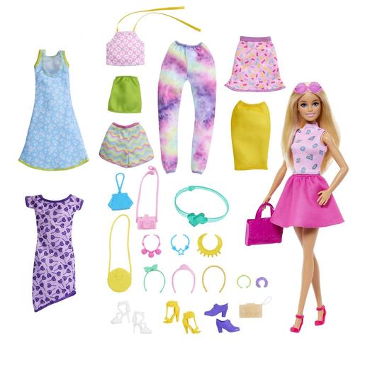 Barbie - Muñeca Barbie Fashions en Amarillo ㅤ
