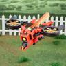 Hasbro - Transformers - Figura Transformers Earthspark Terran Twitch Clase Deluxe de 12 cm ㅤ