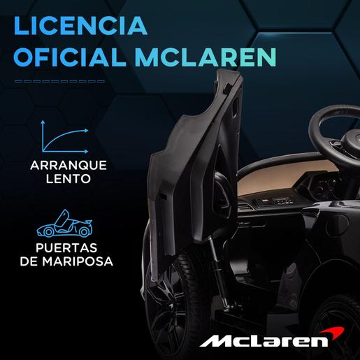 Homcom - Coche eléctrico McLaren 12V negro
