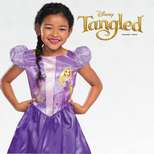 Disney - Rapunzel - Fantasia de Carnaval Princesa Infantil XS ㅤ