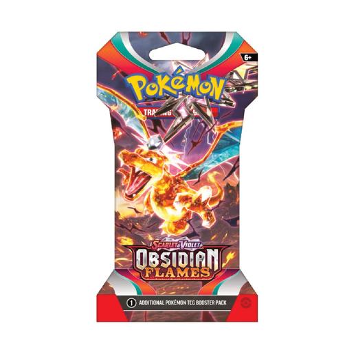 Pokémon - Sobre cartas en blíster Scarlet & Violet Obsidian Flames (Inglés) (Varios modelos)