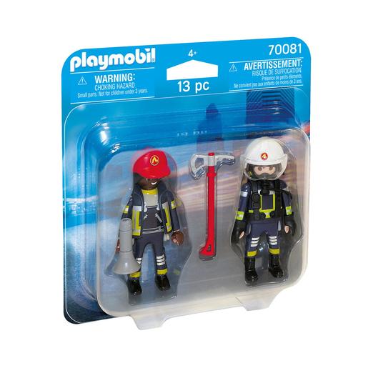 Playmobil - Dúo Pack Bomberos  - 70081