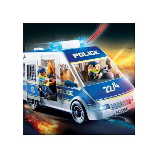 Playmobil - Coche de policía con luz y sonido - 70899