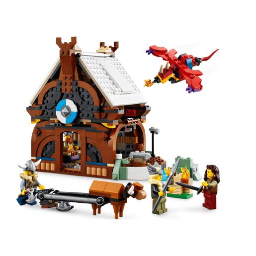 LEGO Creator - Barco vikingo y serpiente Midgard - 31132