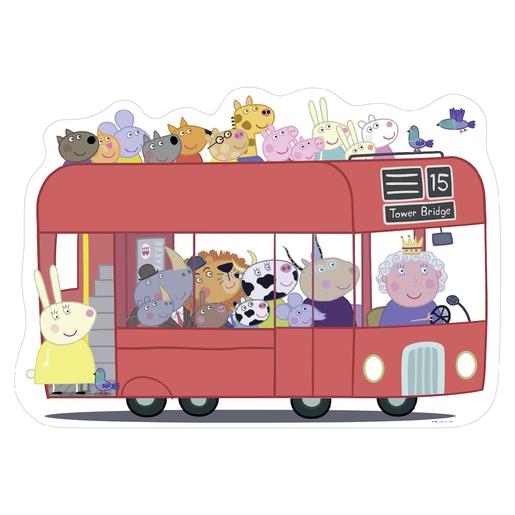 Ravensburger - Peppa Pig - Puzzle autobús 24 piezas